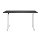 Bok Adjustable Desk - Varnished Oak - With Cable Management
