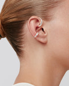 Sila Ear Cuff Set - Small/Large Silver - Jenny Bird