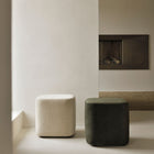 Cube Pouf - Sand Fabric