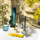 Brass Pebble Candle Holder - Galet