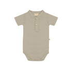 Onesie With Buttons Short Sleeves