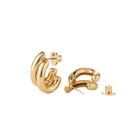 Florence Earrings Gold - Jenny Bird