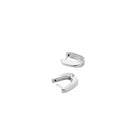 Teeni Toni Huggie Earrings Silver - Jenny Bird