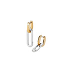 Teeni Detachable Link Earrings Two Tone - Jenny Bird