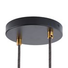 Kilter Pendant Suspension - Brass
