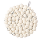 Aveva Design Wool Trivet, Round