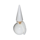 Sweden Wooden White Christmas Santa