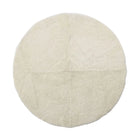 Short Wool Curly Sheepskin Design Rug (Round)