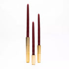 Folies 1919 - Art Deco Brass Candleholder