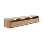 Oak Shadow Tv Cupboard