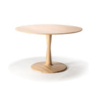 Oak Torsion Circle Dining Table
