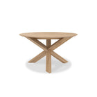 Oak Circle Dining Table