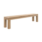 Oak Straight Bench