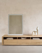 Oak Shadow Tv Cupboard