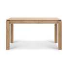 Oak Slice Extendable Dining Table
