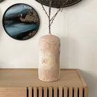 Extra Large Wooden Dried Flower Vase. Hand turned raw maple