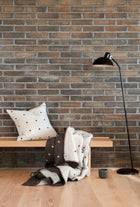 Roros Tweed Pastille Pillow Black and White