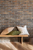 Roros Tweed Pastille Pillow Mushroom