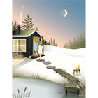 Winter Bath - Poster