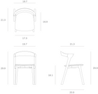 Ethnicraft Bok Dining Chair