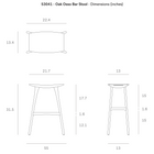 Ethnicraft OSSO Stool
