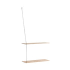 Stedge Solid Oak Hanging Shelves