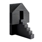 Black Stilt House object - mahogany - varnished