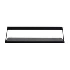 Black Ribbon shelf - oak - black - varnished