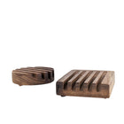 Rekindle Shore Wood Soap Dish