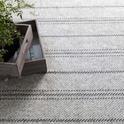 Melange Stripe Pattern Indoor/Outdoor Rugs