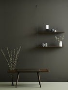 Stedge Solid Oak Hanging Shelves