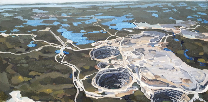 Peter Adams - Earth Scars #14: Ekati Diamond Mine