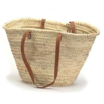 Straw Market Bag Shoulder Basket