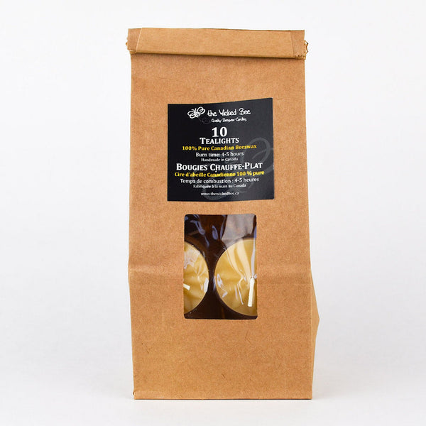 Tealights 10 pack 100% Beeswax