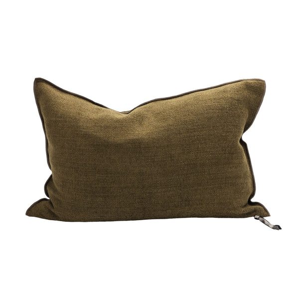 Vintage Chenille Pillow - 16x24" - Bronze