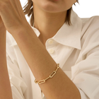 Andi Slim Bracelet Gold - Jenny Bird