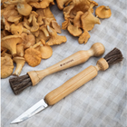 Mushroom Knife with Brush By Iris Hantverk