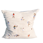 Tennis Embroidered Cushions By Fine Little Day
