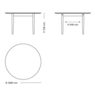Oma Dining Table - Static By Eikund