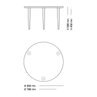 Evja Coffee Table - Round By Eikund