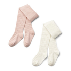 Izzy Pointelle Tights (2pk) By Wheat