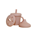 Stainless and silicone 3-in-1 cup