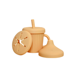 Stainless and silicone 3-in-1 cup