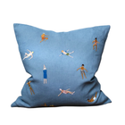 Swimmers Embroidered Cushions By Fine Little Day