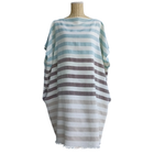 Striped Beach Poncho By Aux Bains Francais