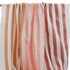 Striped Beach Towel By Aux Bains Francais