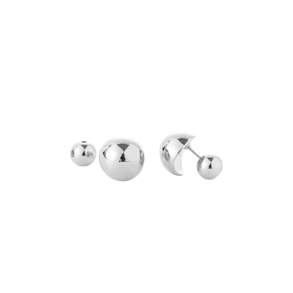 Aurora Studs Silver- Jenny Bird