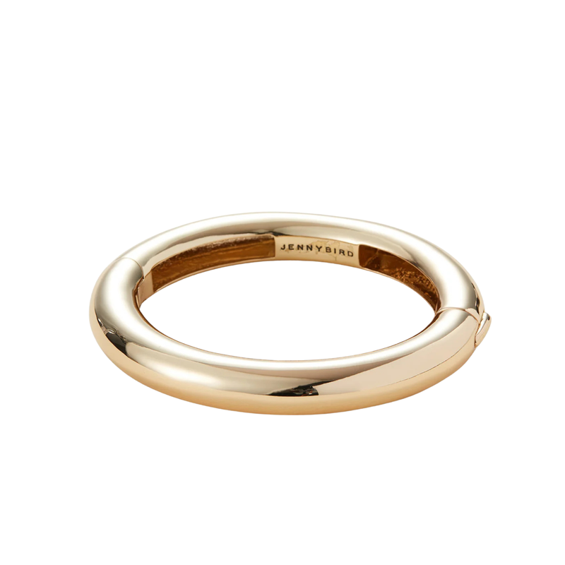 Gia Mega Bangle Gold - Jenny Bird