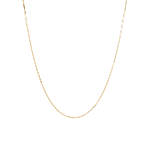 Zeina Slim Chain Gold - Jenny Bird