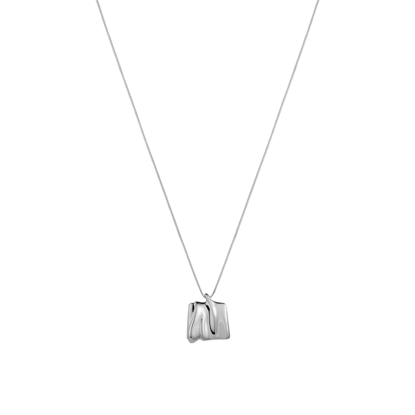 Sundra Necklace Silver - Jenny Bird